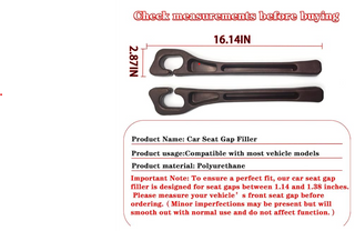 Car Seat Gap Filler Organizer – 2-in-1 Set (Pack of 2)
