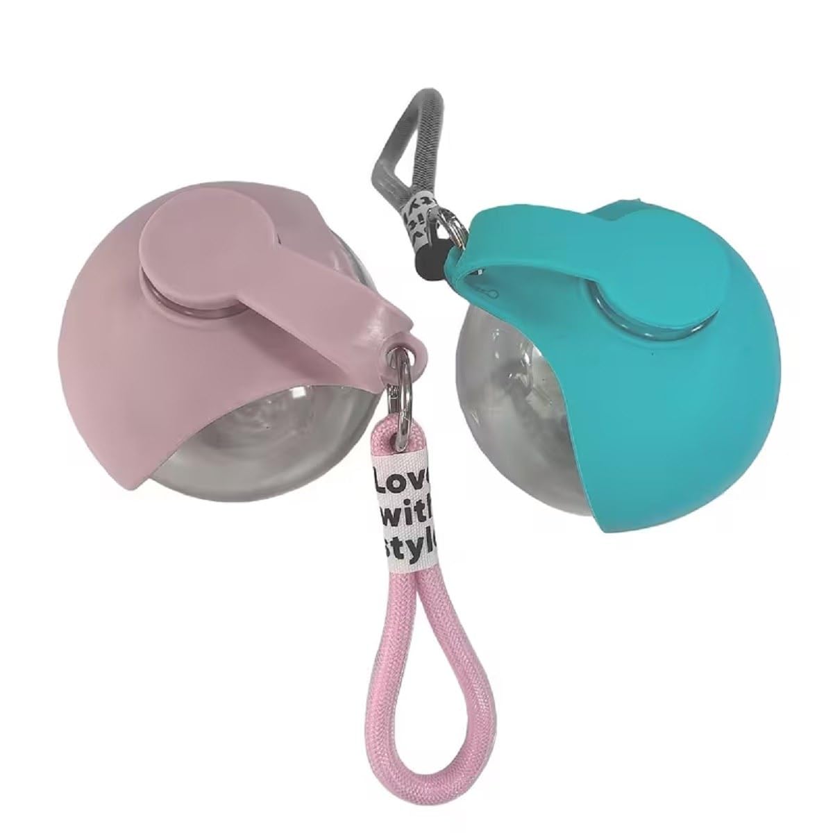 Portable Dog Water Bottle – 2-in-1 with Foldable Bowl | 50% Off