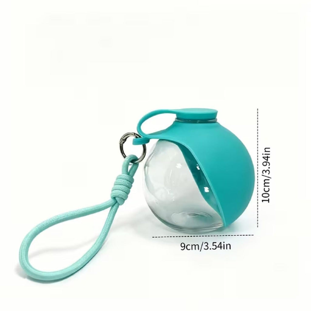 Portable Dog Water Bottle – 2-in-1 with Foldable Bowl | 50% Off