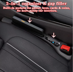 Car Seat Gap Filler Organizer – 2-in-1 Set (Pack of 2)