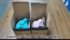 Portable Dog Water Bottle – 2-in-1 with Foldable Bowl | 50% Off